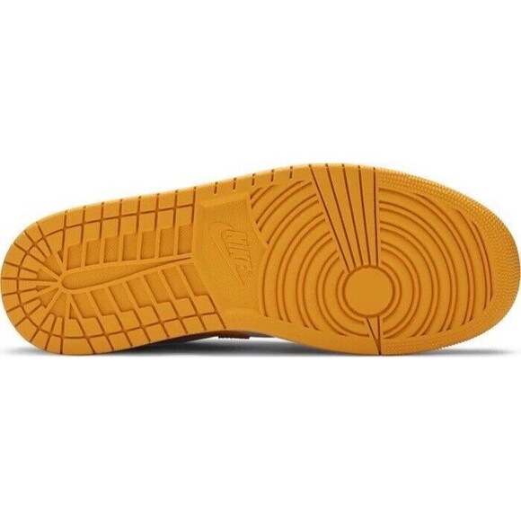 Nike Air Jordan 1 Low Pollen Yellow White 553558-171 Men’s Size 11 - Picture 5 of 7